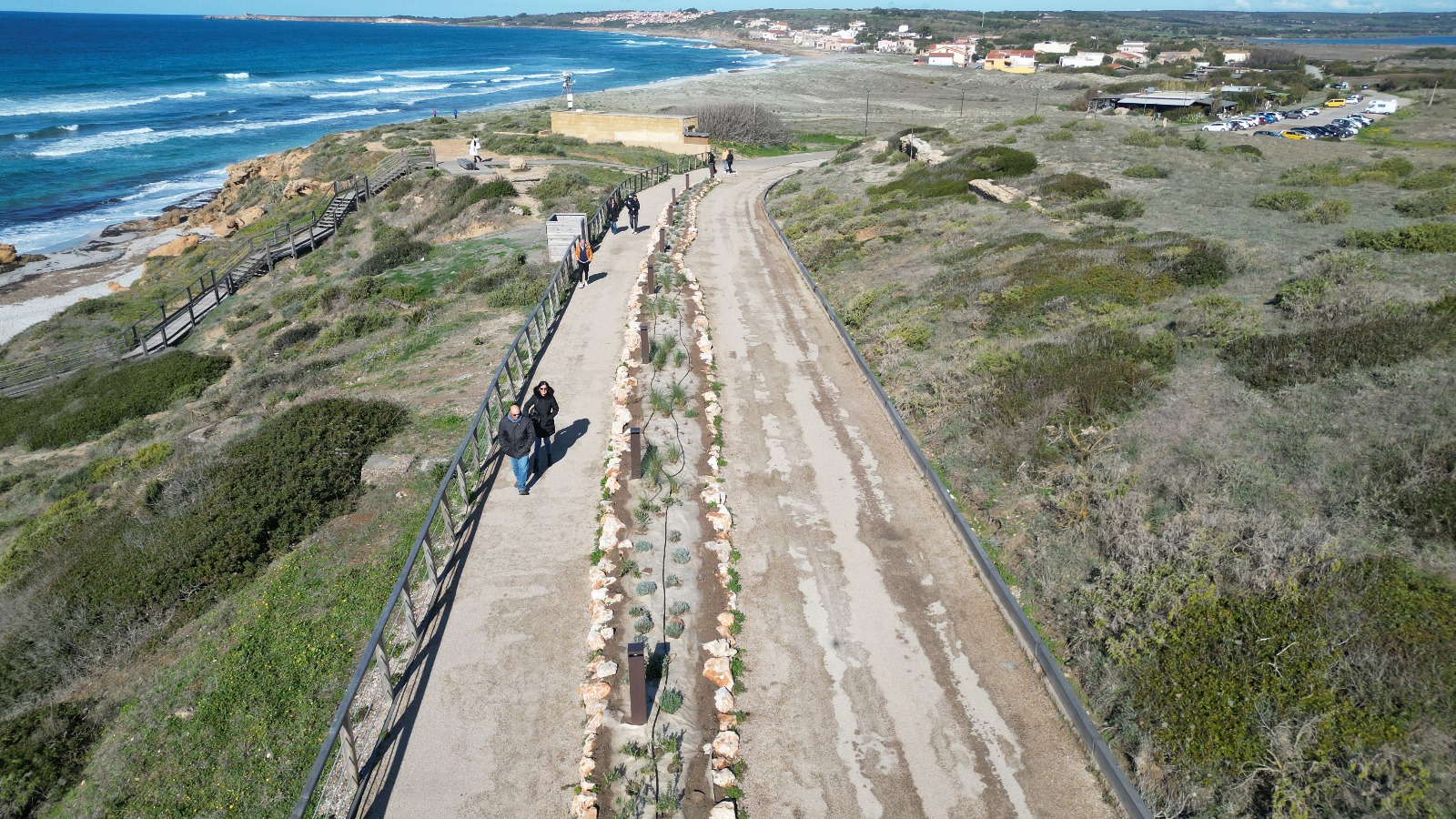 A San Giovanni di Sinis sono stati conclusi i lavori sulla strada di accesso per l’area archeologica di Tharros