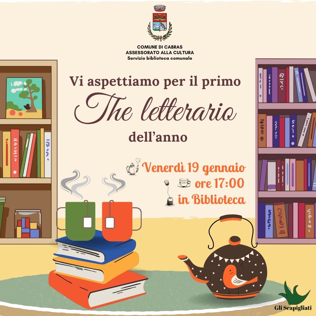 The letterario in biblioteca