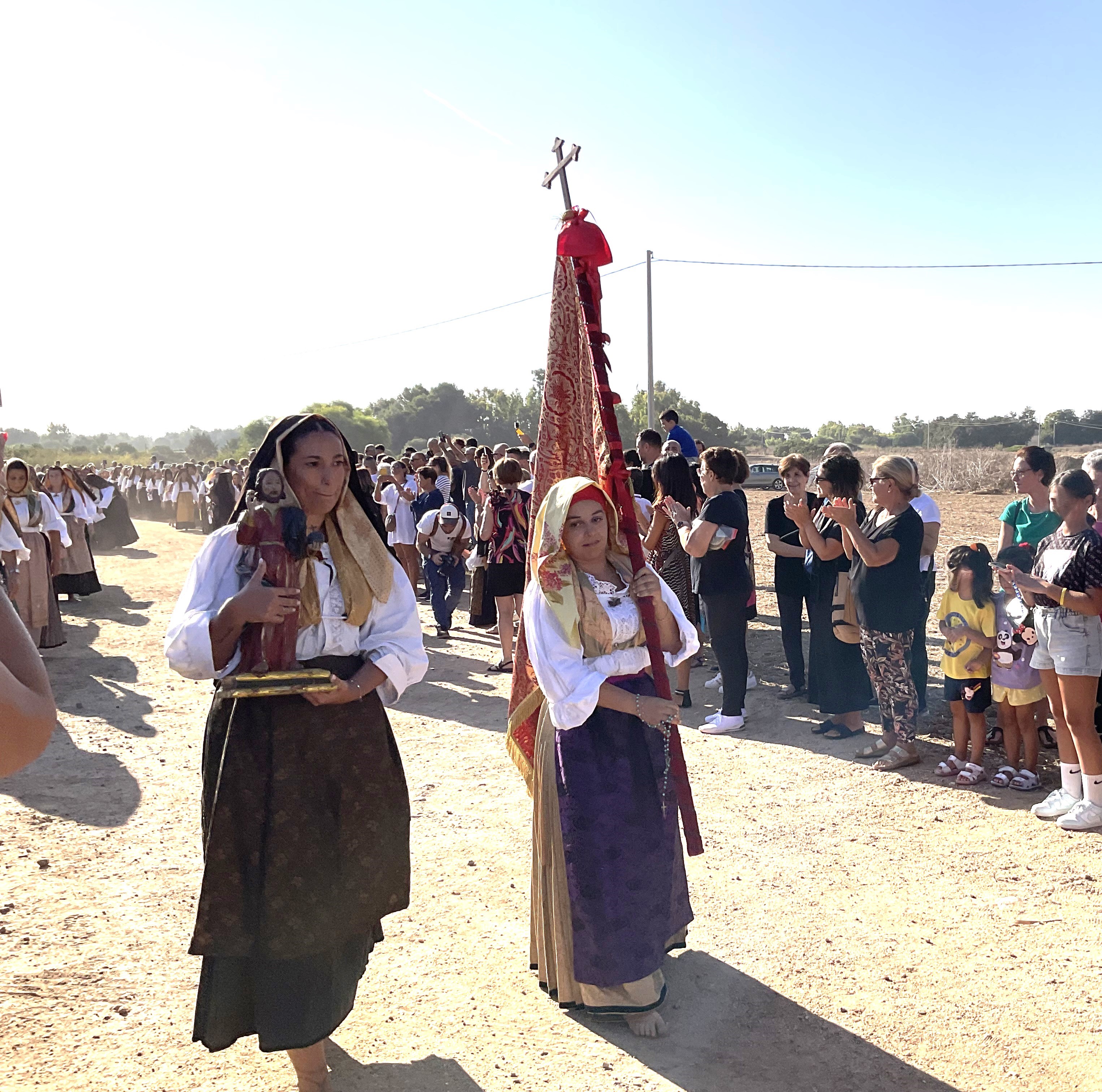 Con la processione di Santu Srabadoeddu al via i festeggiamenti della Festa di San Salvatore 2024