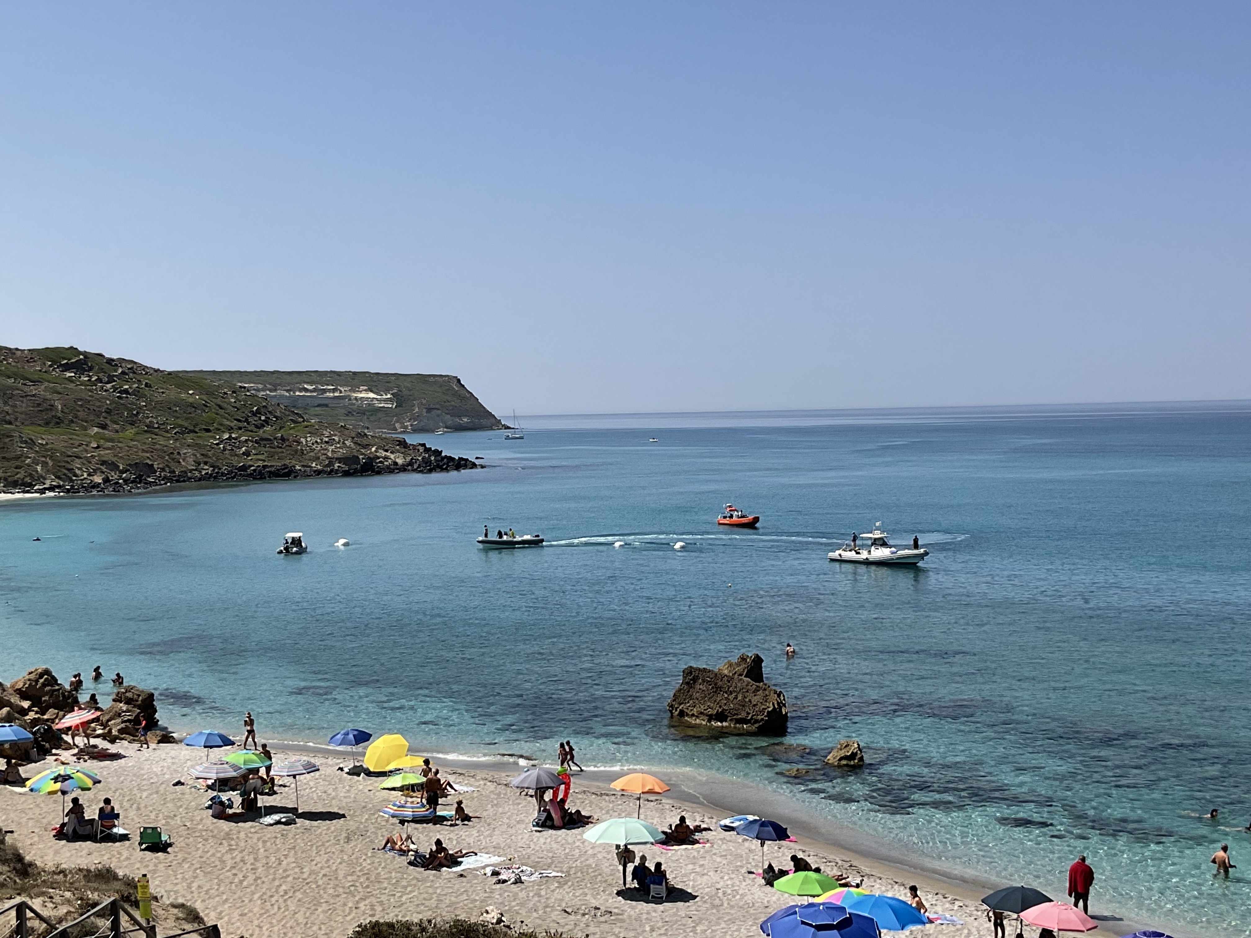 Il litorale di San Giovanni di Sinis è più sicuro con le linee di salvamento